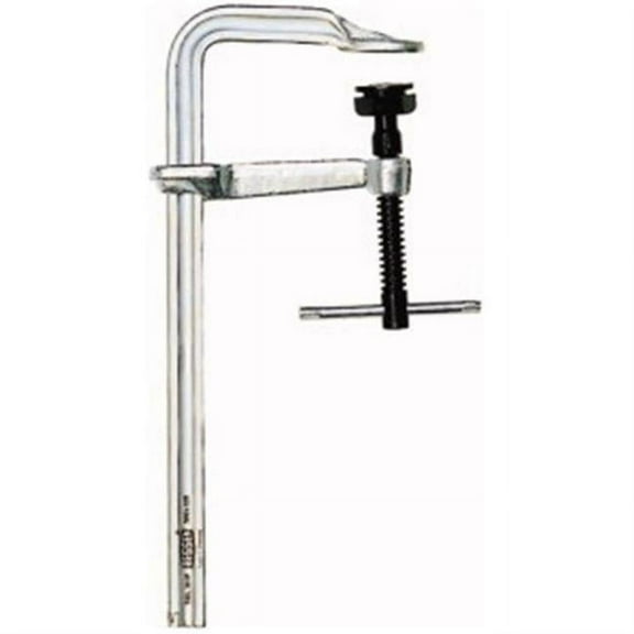 BESSEY classiX All Steel Bar Clamp, 12 in, 5 1/2 in Throat, 2,660 lb Load Cap - 1 EA (013-GSM30)