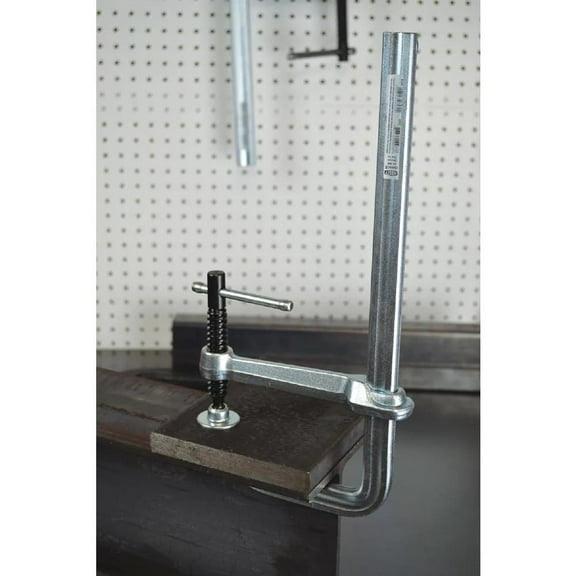 BESSEY classiX Standard Pad Clamp, 8 in, 4 in Throat, 880 lb Load Cap - 1 EA (013-GS20K)