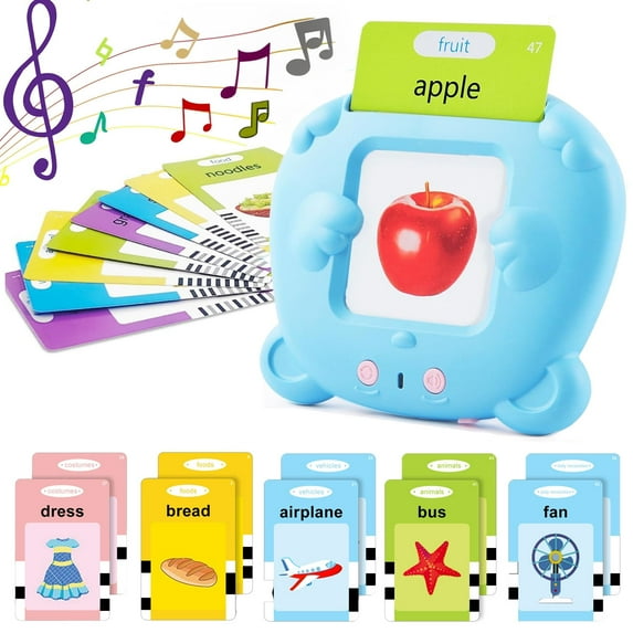 BESSNINI Talking Flash Cards Learning Toys for 2-6 Years Old Boys Girls, 510 Sight Words Talking Flash Cards Pocket Speech, Learning Toys for Toddler Christmas Birthday Gifts