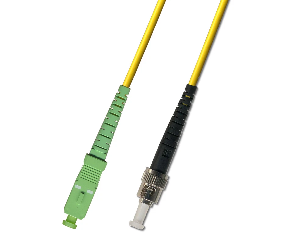 BEST- 0.5M (1.64Ft) Os2 Sc/Apc To St/Upc Fiber Optic Cable Simplex ...