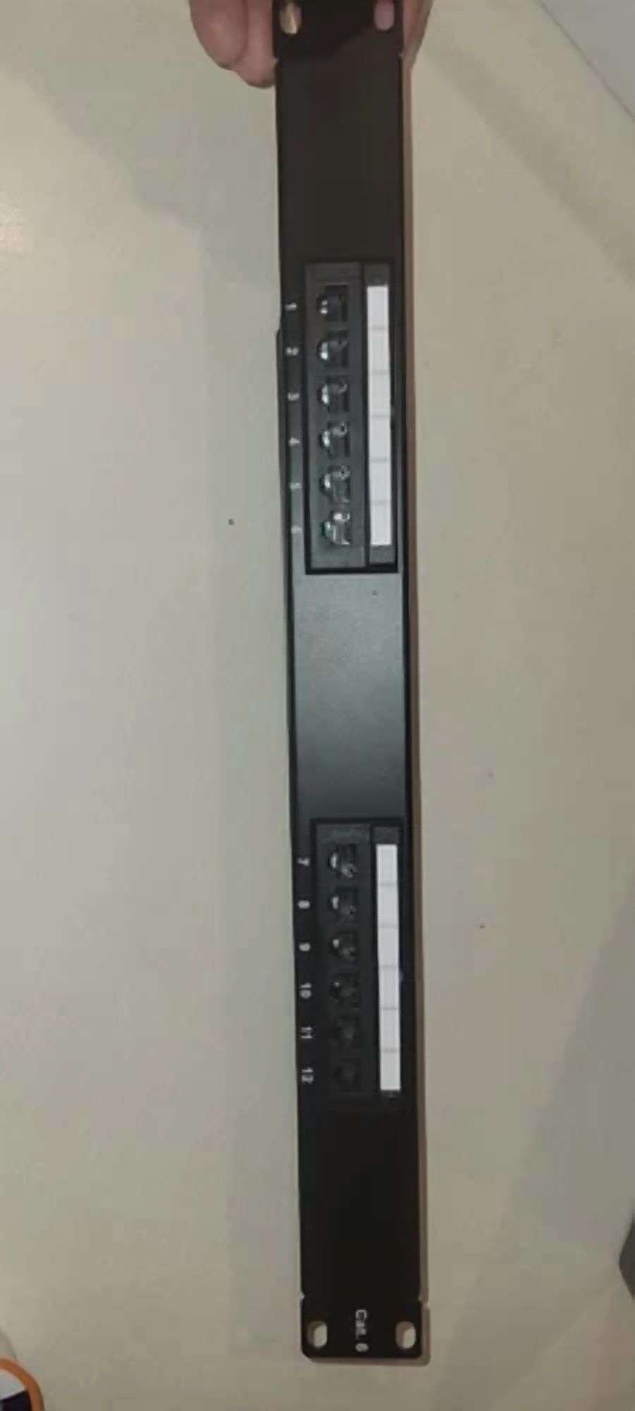 BEST- 1 New 12 Port Rack Mount 1U Cat6 Rj45 Network Patch Panel, Buyer ...