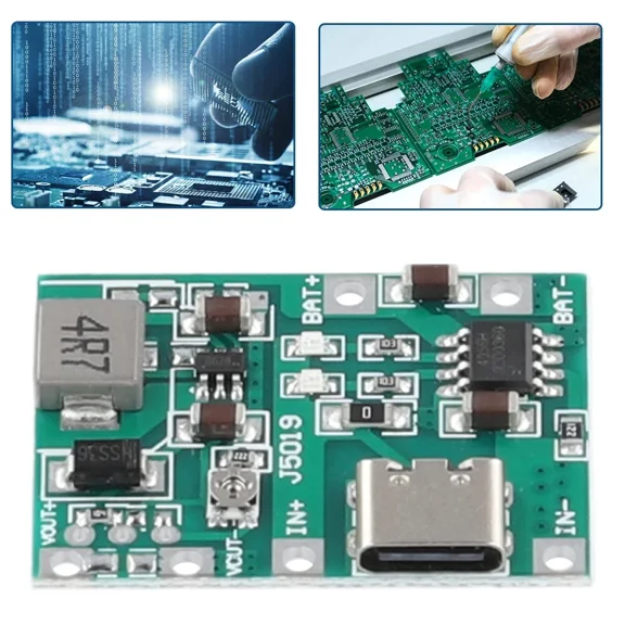 BEST- 10 Pcs Dc-Dc Boost Module Dc 5V 9V 12V 24V Adjustable Step Up Battery Charging