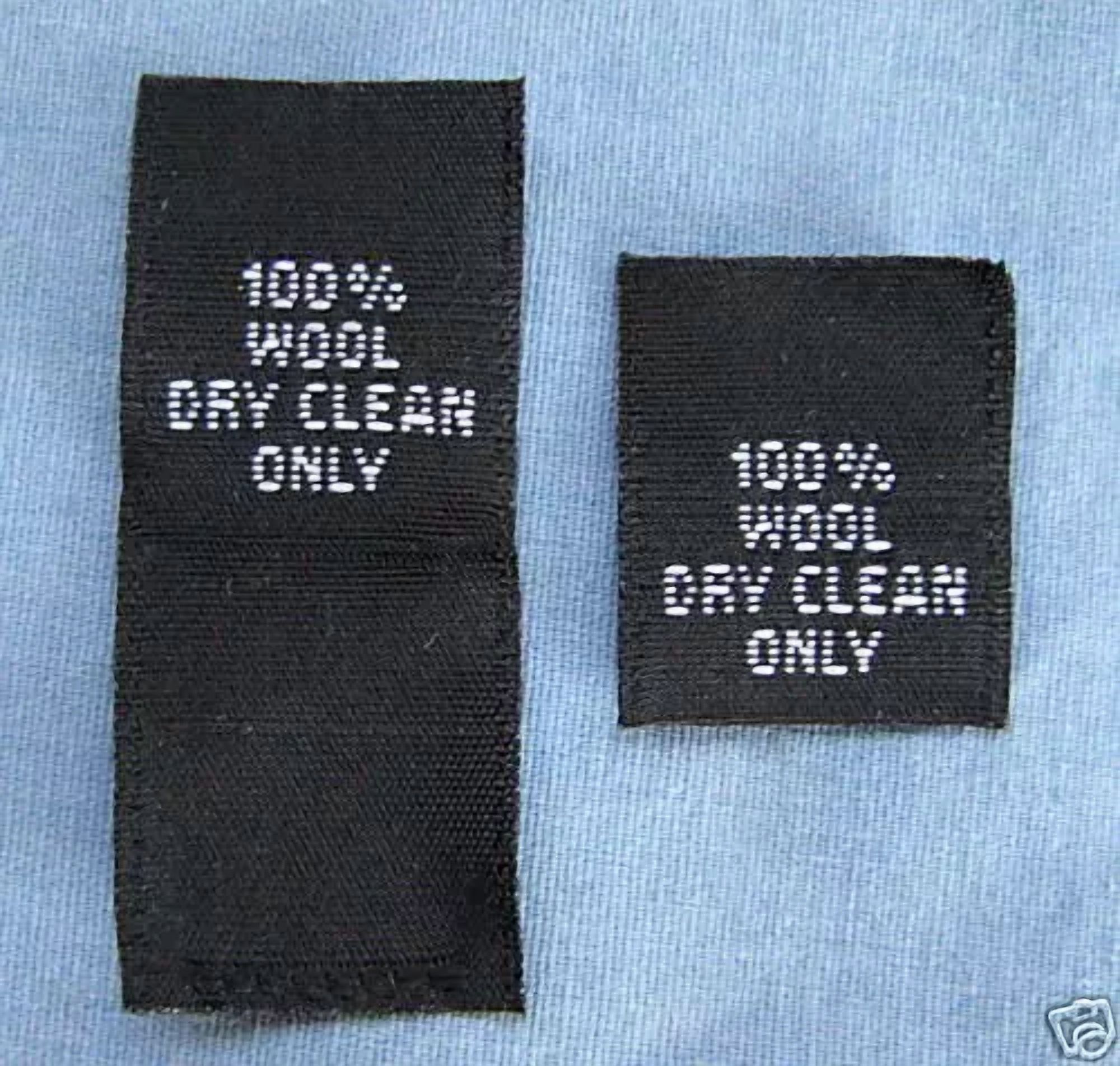 Wool Works Label Care Label Wool