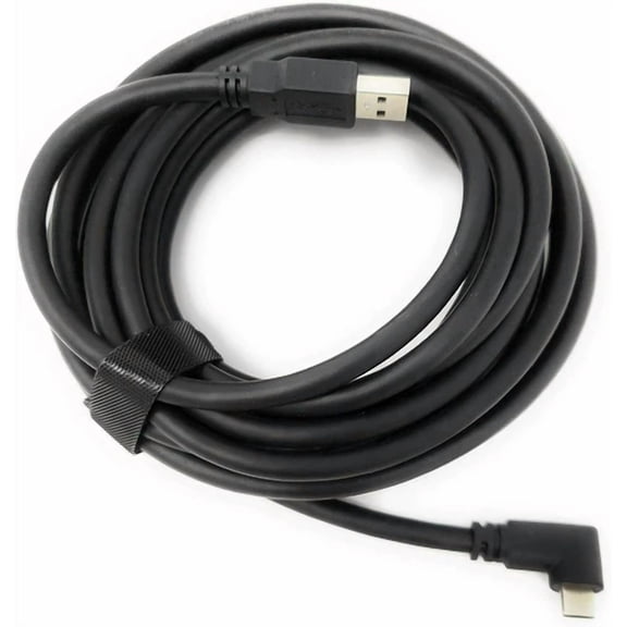 BEST- 10Ft Link Cable For Oculus Quest 2 Type-C Right Angle To Usb A Charging Cord 10