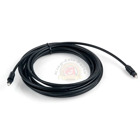 BEST- 12 Ft Feet Digital Audio Optical Toslink Cable Cord M/M For Md Cd Dvd Hdtv Adat