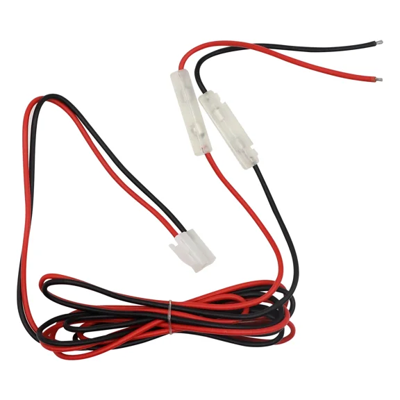 BEST- 15A Dc Power Cable Cord 6.5Ft For Adi, Alan Two Meter Radios 50W 12Ga