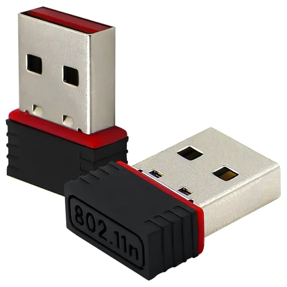 BEST- 2 Pack150Mbps Free Driver Wireless Usb Wifi Adapter Single Band 2.4Ghz Free Driv