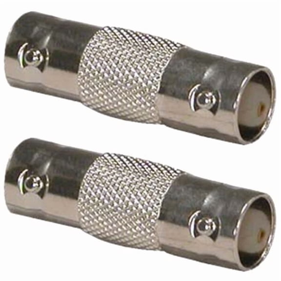 BEST- 2 Pcs Bnc Female To Female Inline Coupler Connector Cable Joiner Cctv Camera