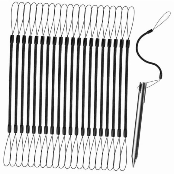 BEST- 20Pcs Elastic Tether Lanyard, Anti-Loss Stylus Lanyard Pen Leash Plastic