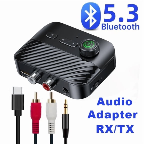 BEST- 2In1 Bluetooth Transmitter & Receiver Wireless A2Dp Home Tv Stereo Audio Adapter