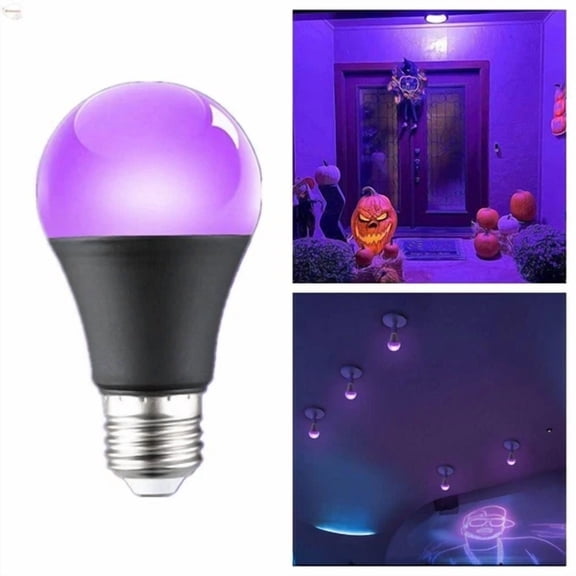 BEST- 2Pcs 12W E27 Uv Led Bulb Purple Black Lights Bulbs Party Fluorescent Light Us