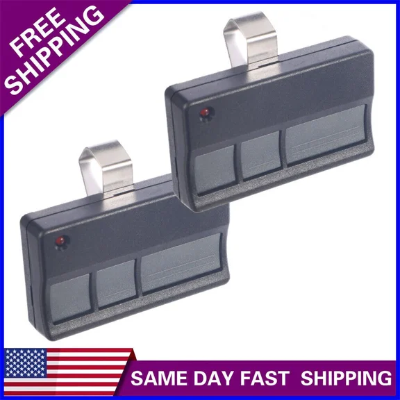 BEST- 2X For Chamberlain Liftmaster Remote 373Lm 371Lm 971Lm 973Lm Garage Door Open