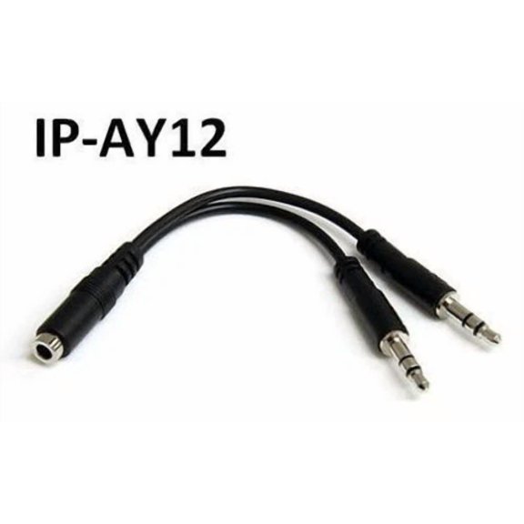 BEST- 3.5Mm 4-Position Jack To Dual 3-Position 3.5Mm Plug Headset Splitter Adapter