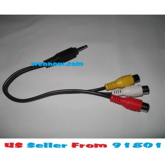BEST- 3.5Mm Av Cable For Portable Dvd Player To Tv Sony Blu-Ray/Dvd Player Bdp-Sx910