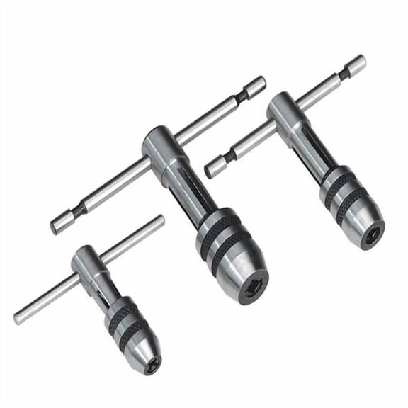 BEST- 3-Piece Atw-0053 Adjustable T-Handle Wrench Set  Fits M1-M4, M4-M8, M6-M12