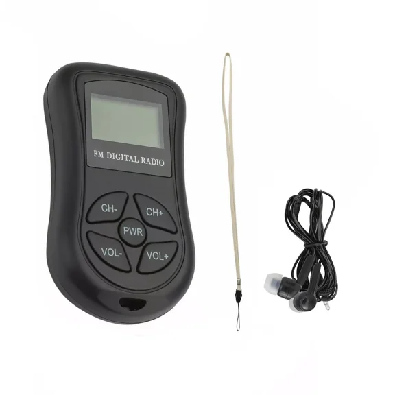 BEST- ?32Db Stereo Separation Pocket Receiver Dsp Stereo Audio Sound Earphone