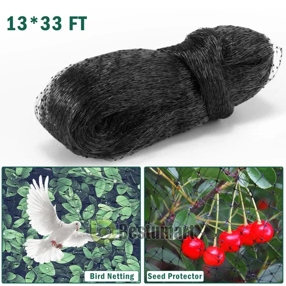 BEST- 33Ft Garden Plants Protection Net Anti Bird Netting For Tree Crops Plants Fruits