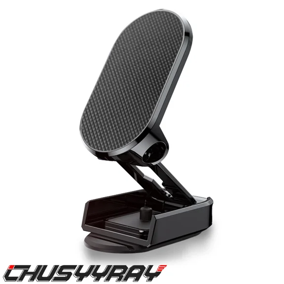 BEST- 360 Rotating Car Magnetic Phone Holder Universal Folding Dashboard Mount Stand