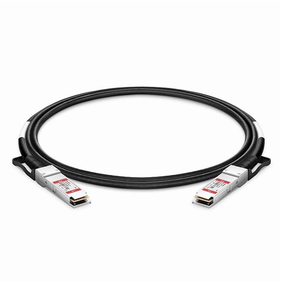 BEST- 40G Qsfp+ Passive Direct Attach Copper Cable 0.5M (2Ft)
