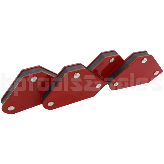 BEST- 4Pc Welding Arrow Magnet Set Mini Weld Holder Up To 10Lb At 45, 90 Or 135 Degree