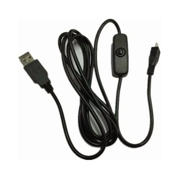 BEST- 4Pcs Raspberry Pi Power Usb Switch Power Cable Usb To Micro Usb With Switch