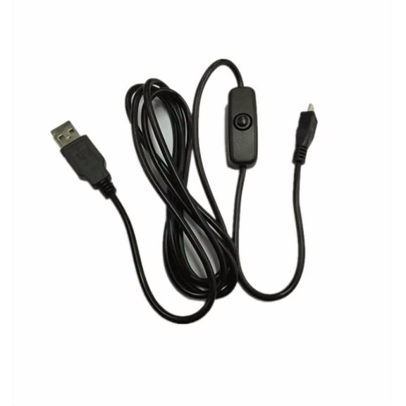 BEST- 4Pcs Raspberry Pi Power Usb Switch Power Cable Usb To Micro Usb With Switch