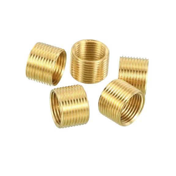 BEST- 5 Pack M14 To M12 Fine Thread Adapter Reducer Thread Reducing Nuts Insert