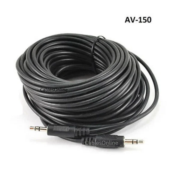 BEST- 50 Ft. 3.5Mm Stereo Male To Male Audio Cable, Av-150