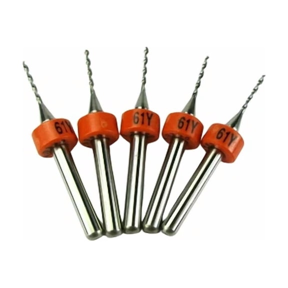 BEST- 5Pcs #61 (.0390") Printed Circuit Board Drills (Pcb) Kyocera Tycom 100.0390.400