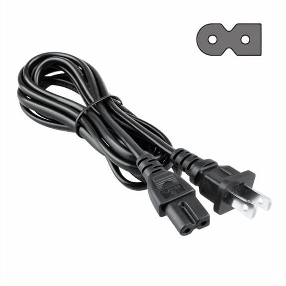 BEST- 6Ft Ac Power Cord Cable For Sony Rdr-Hx715 Sa-Ct60Bt Speaker System 2-Prong Wire