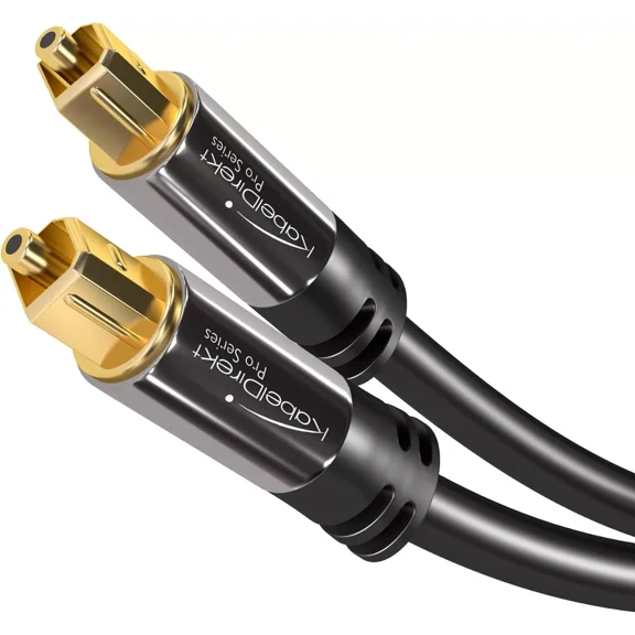 BEST- 6Ft Black Optical Digital Audio Cable Toslink Spdif For Tv Soundbar Ps4 Xbox One