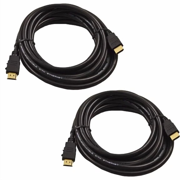 BEST- 9Ft Hd Digital Media Av Cable W/ Ethernet For Hdtv Dvd Pc 1080P 1080I 4K 2-Pack