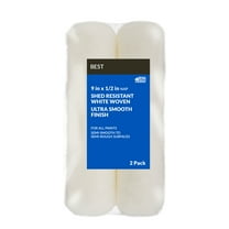 BEST 9 in x 1/2 in nap Woven Roller Cover 2 Pack