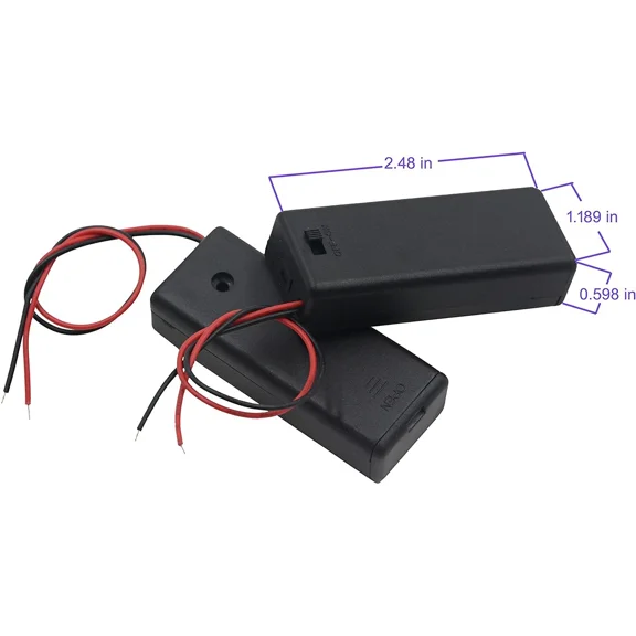BEST- Aaa Battery Pack With Switch - 2 Pack New