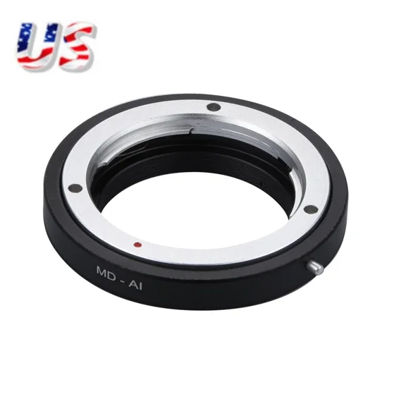 BEST- Aluminium Md Lens Adapter Mount For Minolta On For Nikon F Ai Mount Camera M