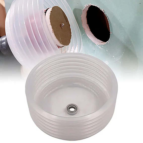 BEST- Ash Bowl Drill Dust Cover Easy Operate Hole Saw Accessories Elastic Sealing Jq