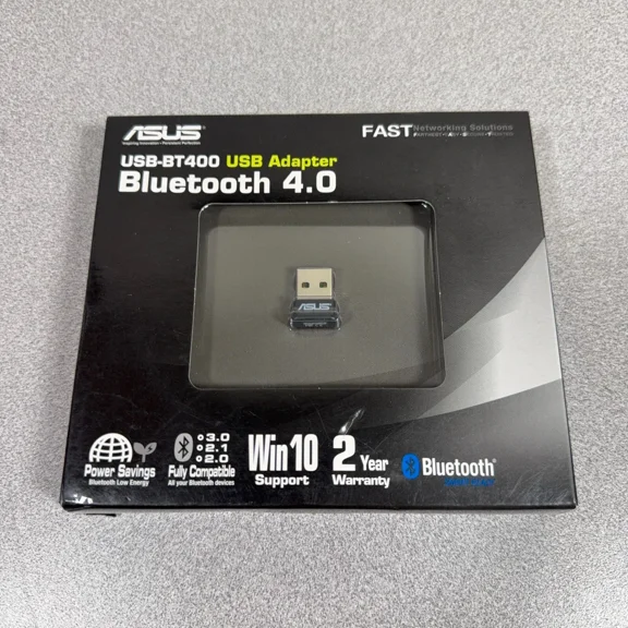 BEST- Asus Usb-Bt400 Usb Adapter Bluetooth 4.0 Dongle Connect Computer To Bluetooth