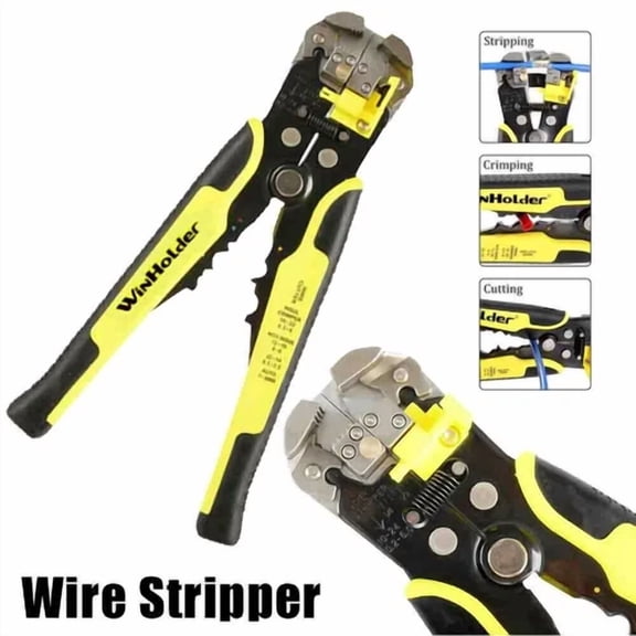BEST- Automatic Cable Wire Stripper Crimper Crimping Tool Adjustable Plier Cutter Us