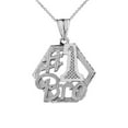 thumbnail image 1 of BEST BROTHER PENDANT NECKLACE IN STERLING SILVER - Pendant only, 1 of 1