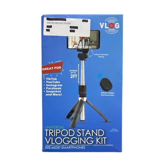 BEST- Bytech Extendable Phone Mount Stand With Bluetooth Remote
