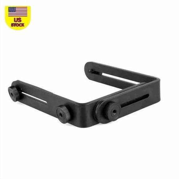 BEST- Camera Holder L Shaped Flash Aluminum Alloy Bracket For Camera&Speedlite Flash