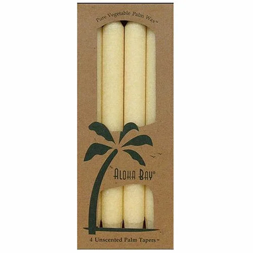 BEST- Candle 9 Inch Taper Cream, 4 Pack By Aloha Bay