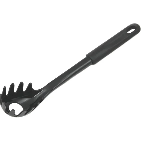 BEST- Chef Craft Basic Nylon Spaghetti/Pasta Fork, 11.5", Black,Kitchen & Steak Knives