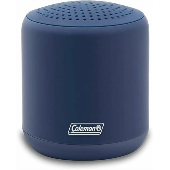 BEST- Coleman Cbt25 5 Watt Water Resistant Bluetooth Mini Speaker - Navy Blue