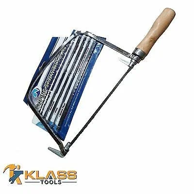 BEST- Coping Saw With 5 Blades By Klasstools