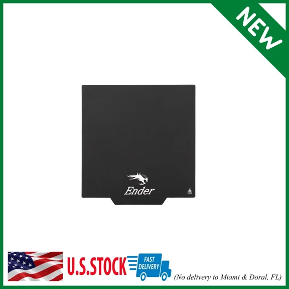 BEST- Creality Build Plate Magnetic Square Heated Bed For Ender-3/Pro 3D Printer (Us)