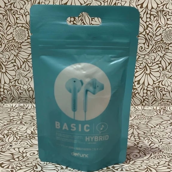 BEST- ?? Defunc Basic Hybrid Earbuds Headphones -Blue