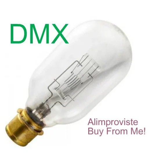 BEST- Dmx 500T20P 500W 120V Photo Projection Light Bulb Studio Lamp P28S A/V Syl 72485