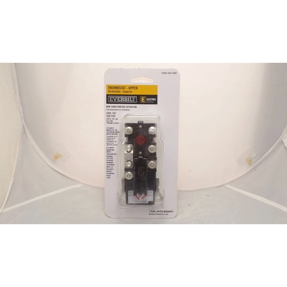 BEST- Everbilt Eb11698 T-O-D Style Upper 2-Element Thermostat Electric Water Heaters