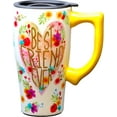 thumbnail image 1 of BEST FRIEND 18 OUNCE CERAMIC TRAVEL MUG, 1 of 3